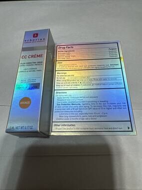 Erborian Color Correcting CC Cream with Centella Asiatica Bronze SPF 25 5 ml